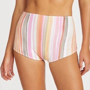 New Zulu & Zephyr | Watercolour Stripe Reversible Clean Boy Short size 2